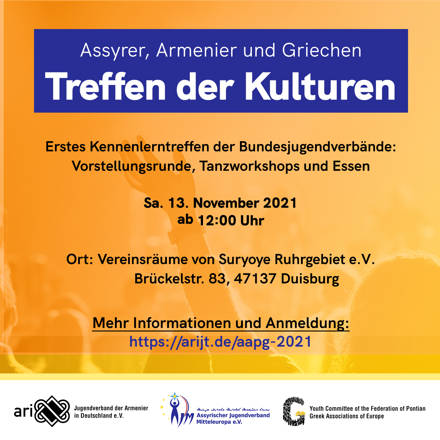Treffen der Kulturen, Assyrer, Armenier und Griecchen - Veranstaltung